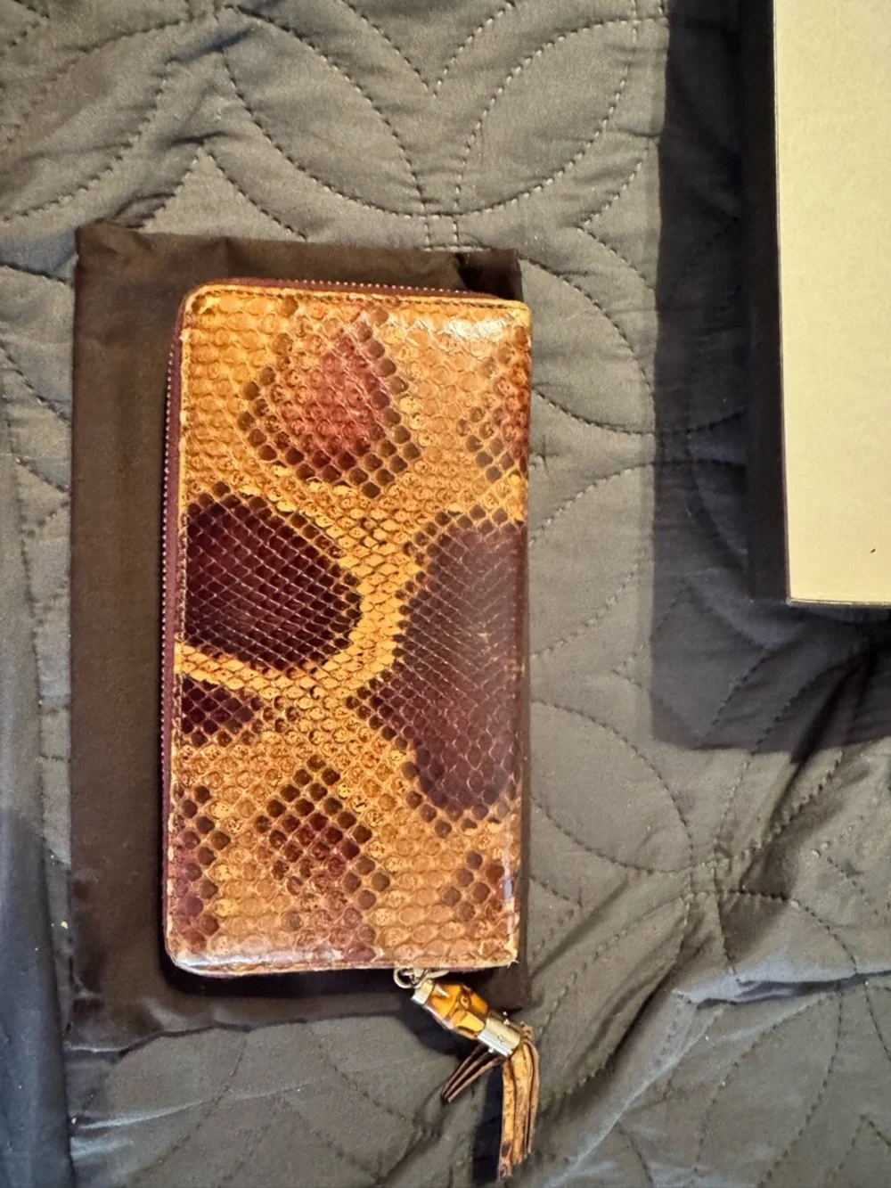 Gucci Genuine Python Wallet - Picture 5 of 7